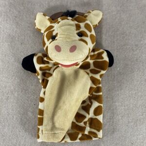 Baby Soft Giraffe Hand Puppet Plush Animal Toy